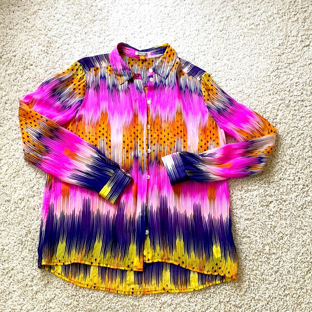 Silk blouse from Anthropologie (Leifsdottir)